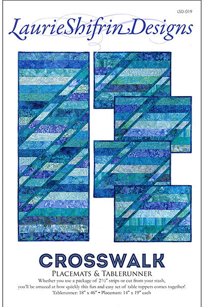 Crosswalk - Placemats and Tablerunner