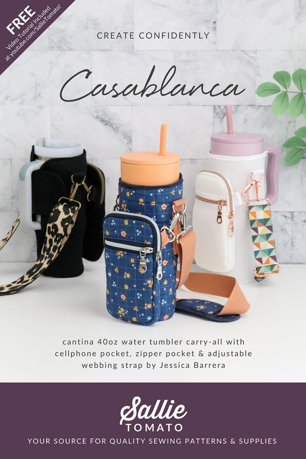 Casablanca - Sallie Tomato Pattern