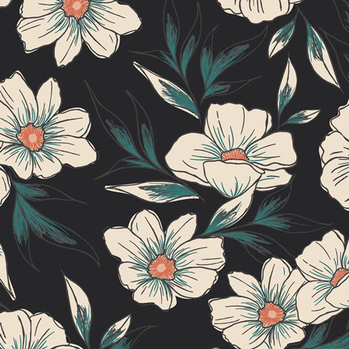 Luna & Laurel - Tinted Blooms - Art Gallery Fabric (1.3 METERS LEFT)