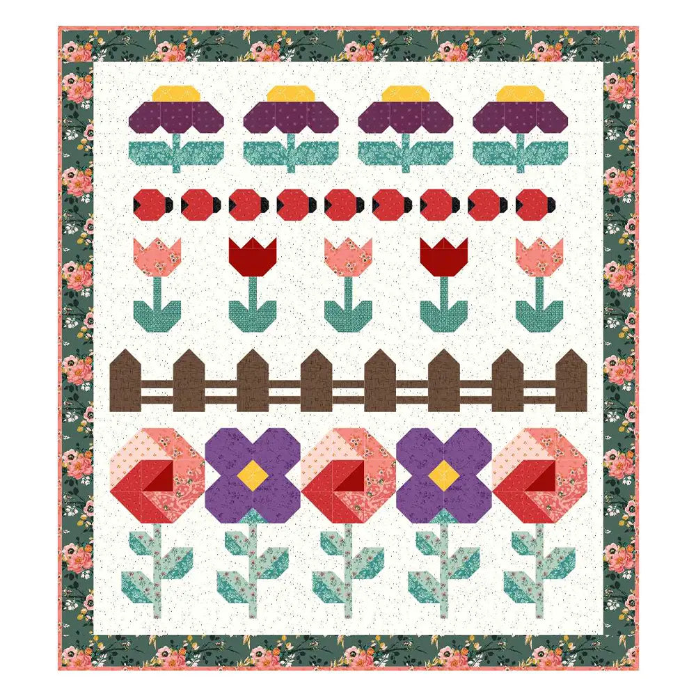Ladybug Petal Party Full Pattern PDF Digital File