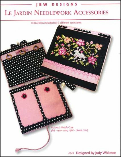 Le Jardin Needlework Accessories Cross Stitch Pattern by JBW Designs