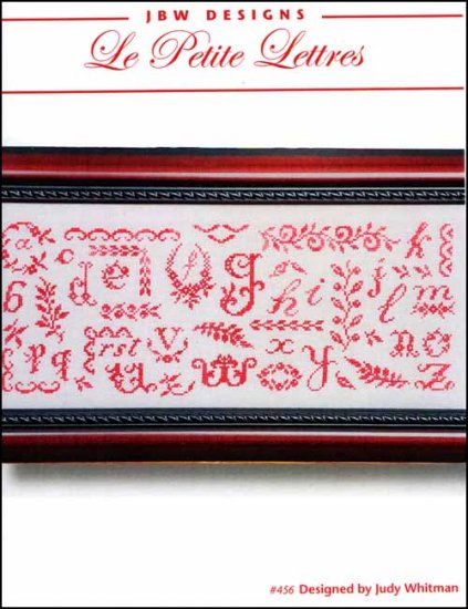 Le Petite Lettres Cross Stitch Pattern by JBW Designs
