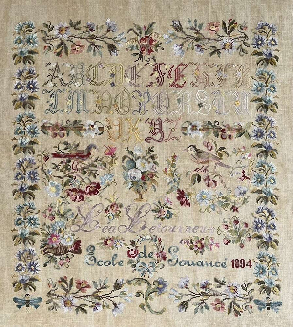 Léa Letourneur 1894, pattern by Reflets De Soie