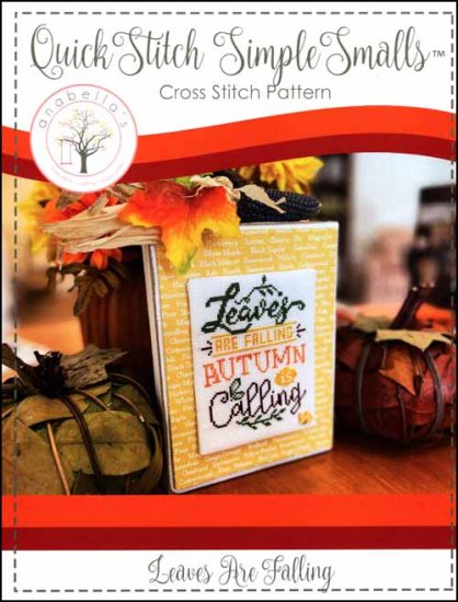 Leaves Are Falling Cross Stitch Pattern by Anabella's