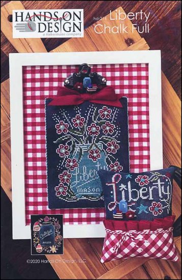 Liberty: Chalk Full Series Cross Stitch Pattern by Hands On Design