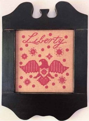 Liberty Cross Stitch Pattern by A Gardener's Needle