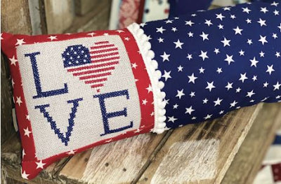 Liberty and Love Cross Stitch Pattern by Primrose Cottage Stitches