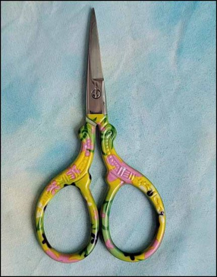 Lime Yellow Embroidery Scissors by Yarn Tree *NEW*