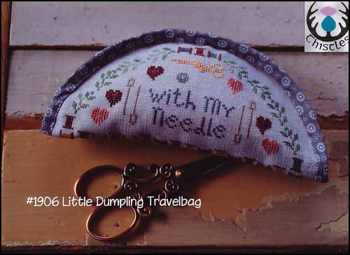 Little Dumpling Travelbag Cross Stitch Pattern by Thistles