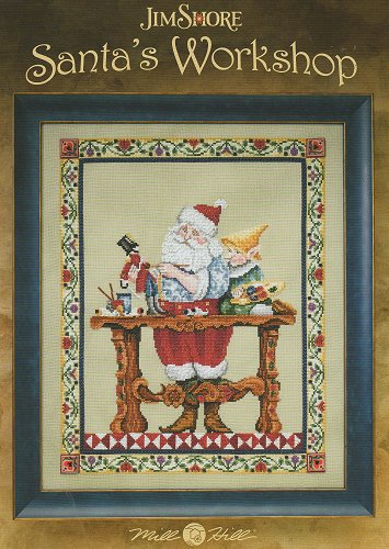 Jim Shore - Mill Hill Book - Santa's Workshop by Jim Shore