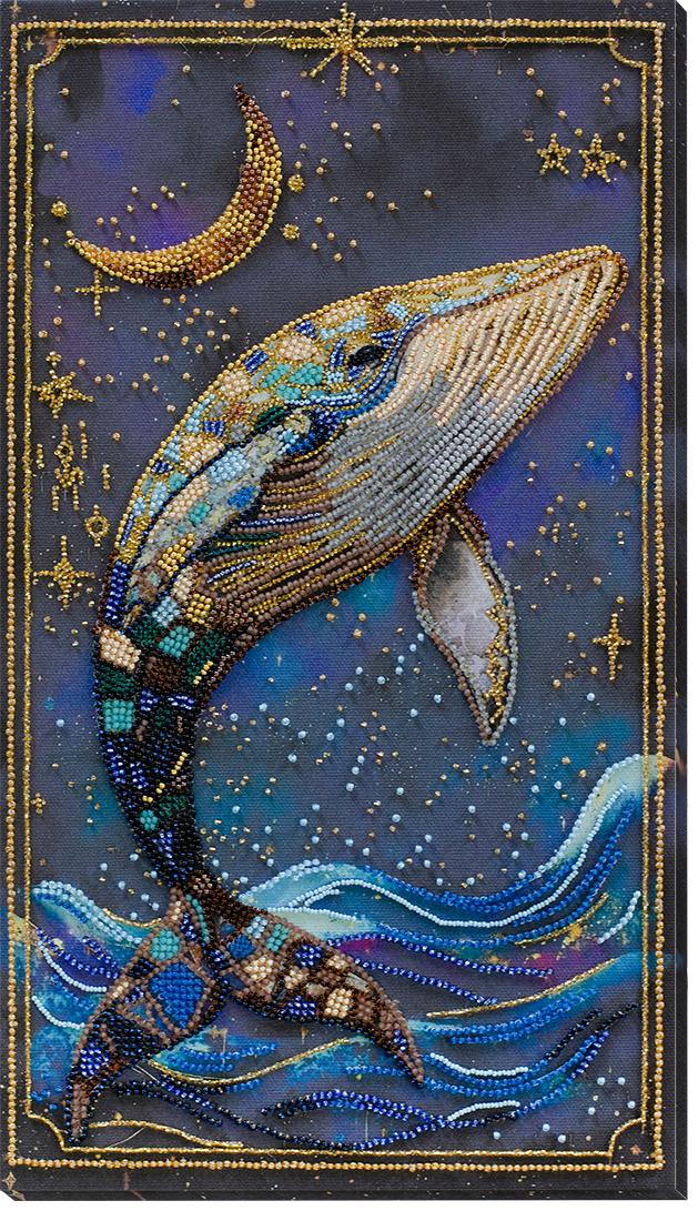 Lord of the Depths Beaded Embroidery Kit by Abris Art
