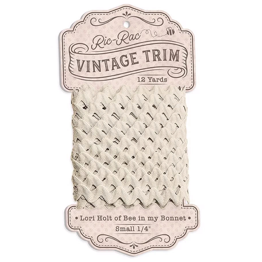 Lori Holt Vintage Trim Small LINEN Ric Rac