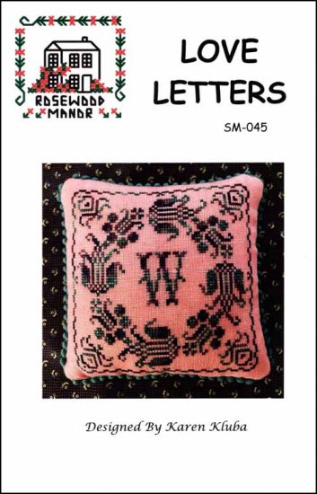 Love Letters Cross Stitch Pattern by Rosewood Manor