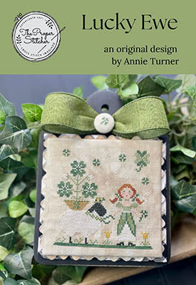 Lucky Ewe Cross Stitch Pattern by The Proper Stitcher