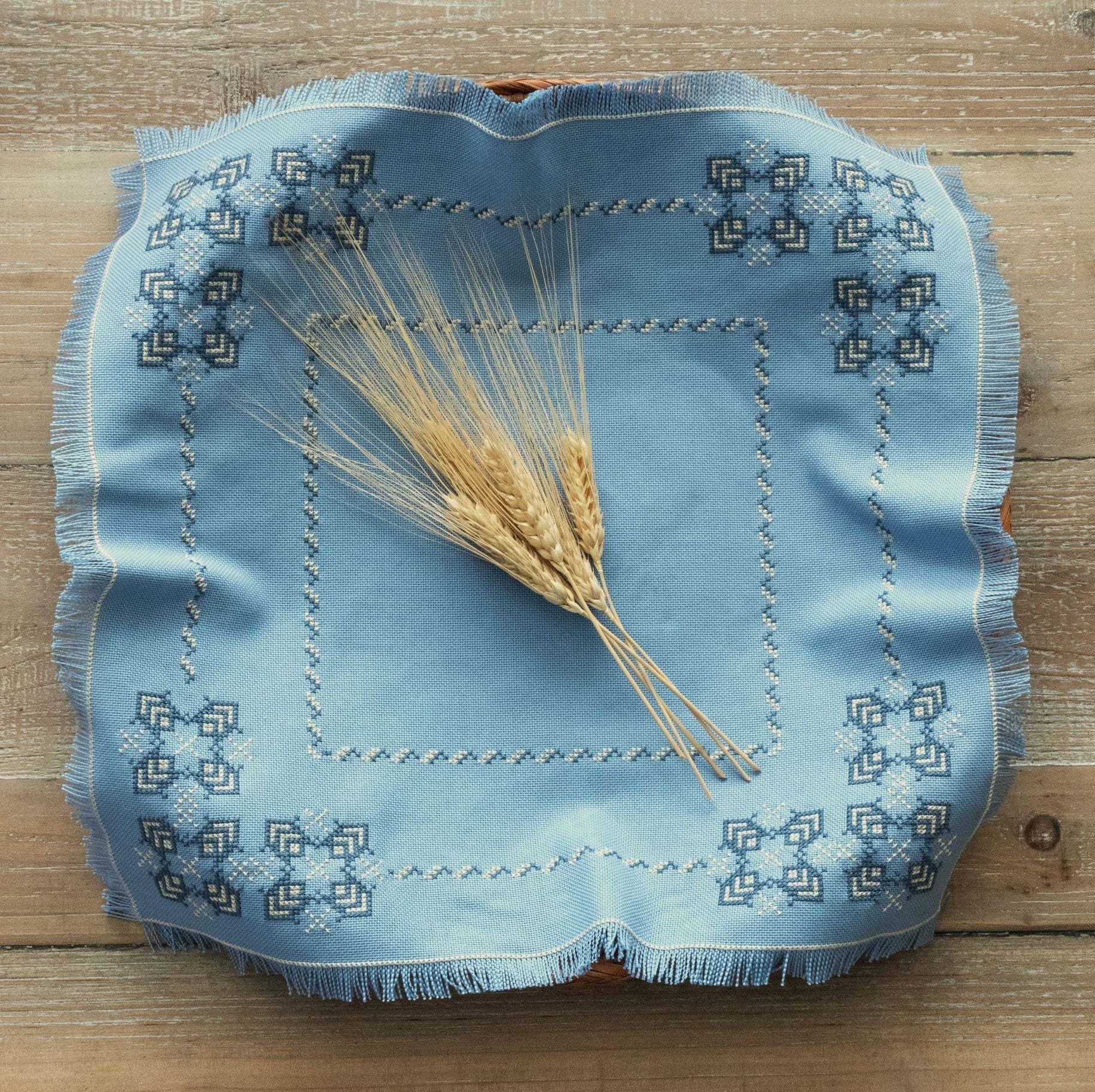 Luminita cross stitch folk embroidery kit