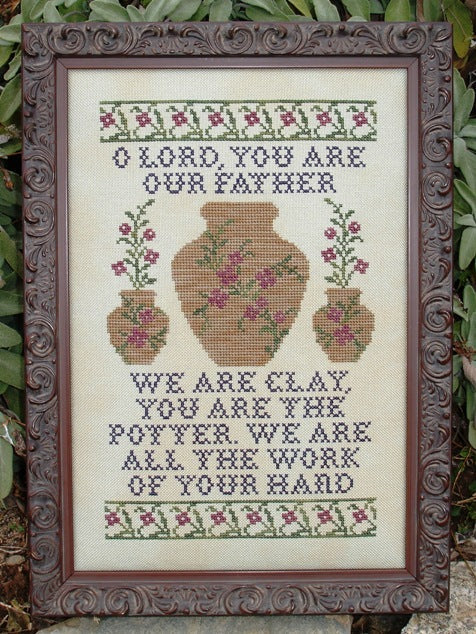 Work of Your Hand Cross Stitch Pattern by My Big Toe Designs™