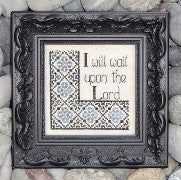 Wait Upon the Lord Cross Stitch Pattern by My Big Toe Designs