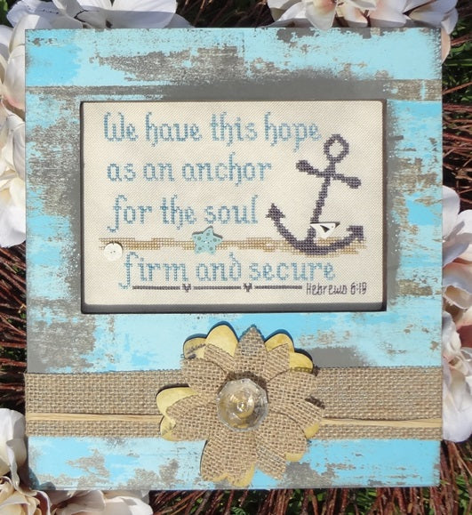 An Anchor for the Soul Cross Stitch Pattern by My Big Toe Designs