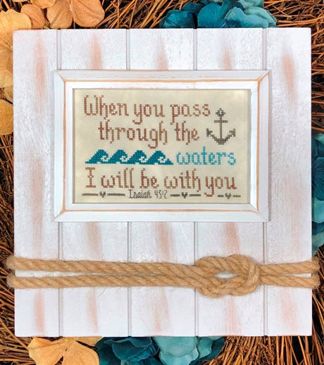 Through the Waters Cross Stitch Pattern by My Big Toe Designs