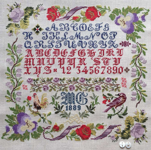 MG 1889, pattern by Reflets De Soie AS IS PLEASE READ