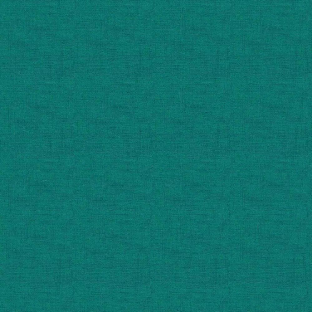 Makower Linen Texture Teal Fabric Yardage