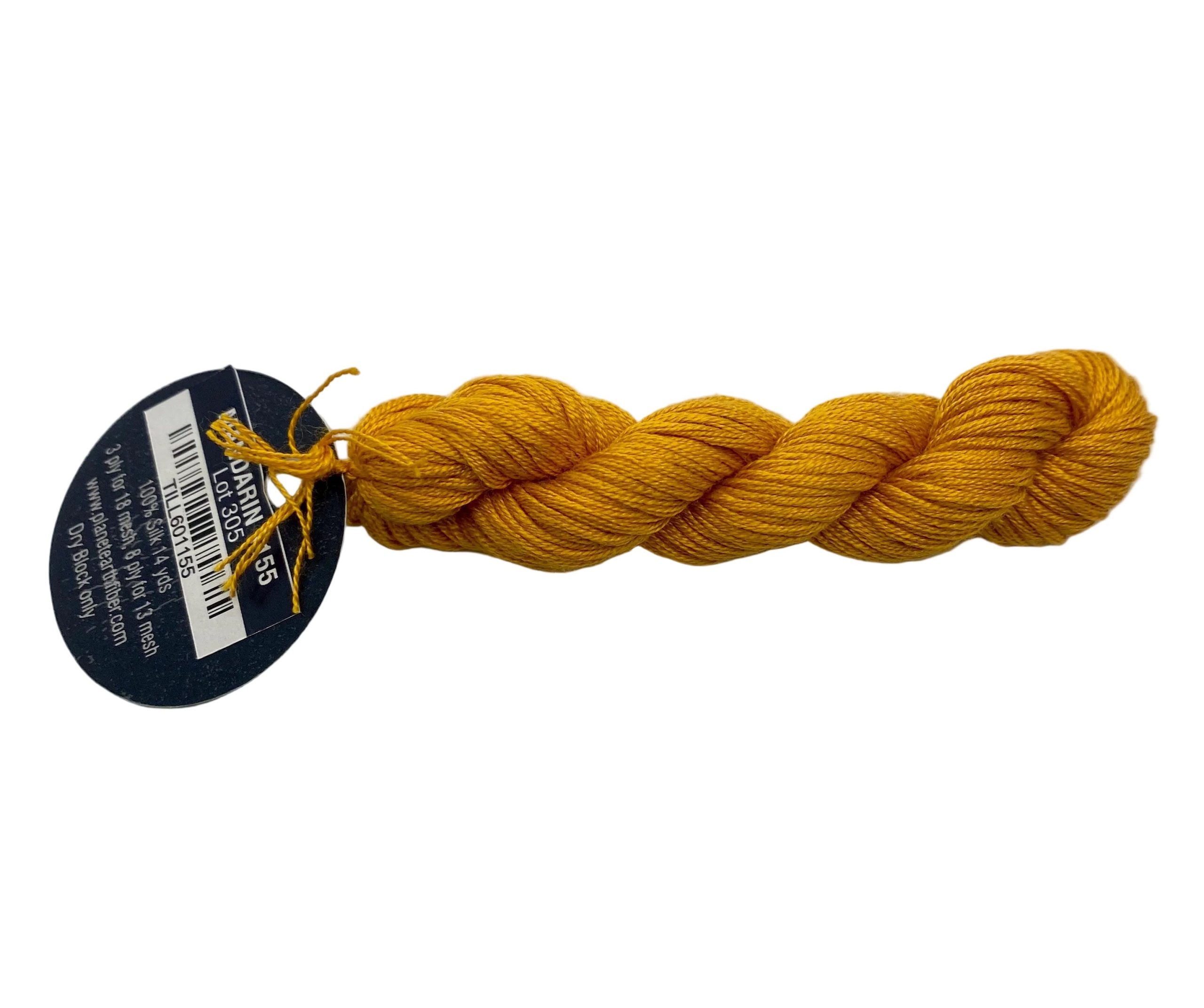 Mandarin (#1155) Planet Earth 6 ply silk
