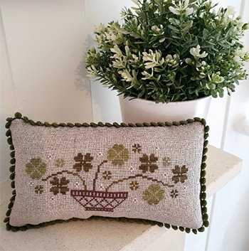 March Basket Cross Stitch Pattern by Cosford Rise Stitchery