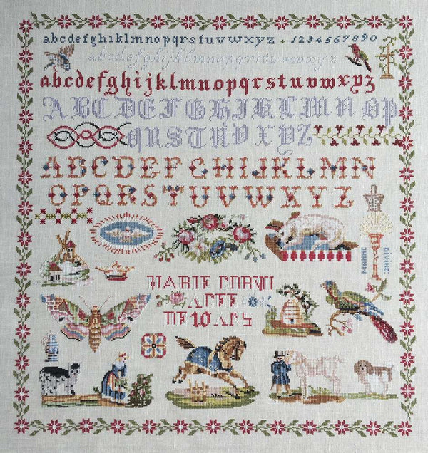 Marie Cornu, pattern by Reflets De Soie AS IS PLEASE READ