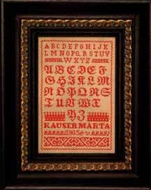 Marta and Maggie Cross Stitch Pattern by Hands Across the Sea