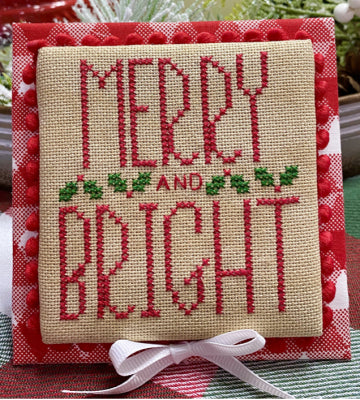 Merry and Bright Cross Stitch Pattern by Primrose Cottage Stitches