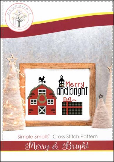 Merry & Bright Simple Smalls™ Cross Stitch Pattern by Anabella's
