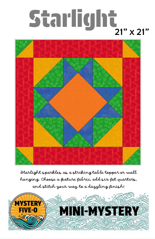 Digital Download Mini Mystery Five-0-Starlight Pattern