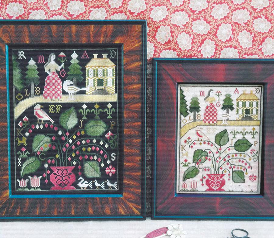 Miss Lila's House Cross Stitch Pattern by Carriage House Samplings