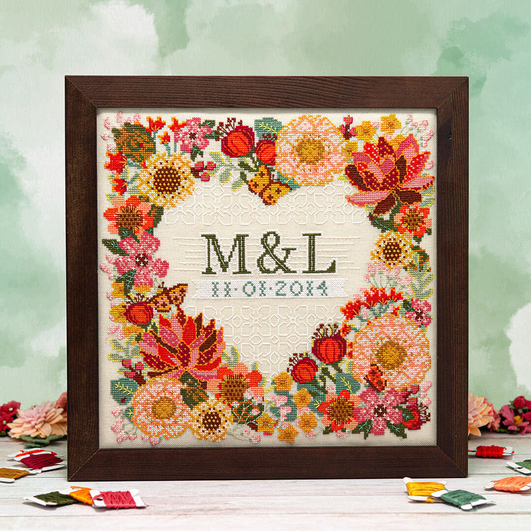 Modern Botanical Wedding Sampler | Counting Puddles