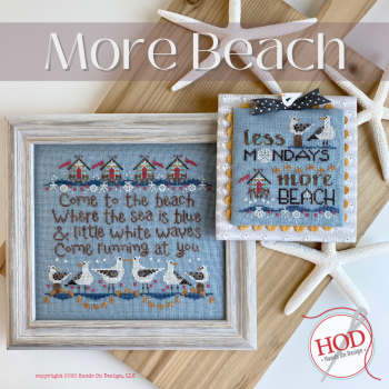 More Beach Cross Stitch Pattern by Hands On Design