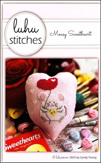 Mousy Sweetheart Cross Stitch Pattern by Luhu Stitches