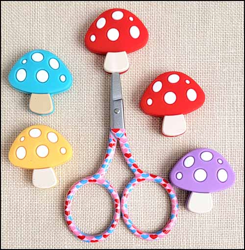 Mushrooms Point Protectors, pk of 5 by Yarn Tree