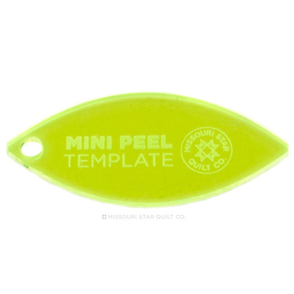 Missouri Star Mini Orange Peel Template for 2.5 Inch Squares