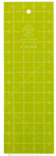 Missouri Star 5 Inch X 15 Inch Ruler