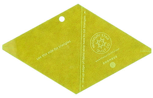 Missouri Star Small Rhombus Template