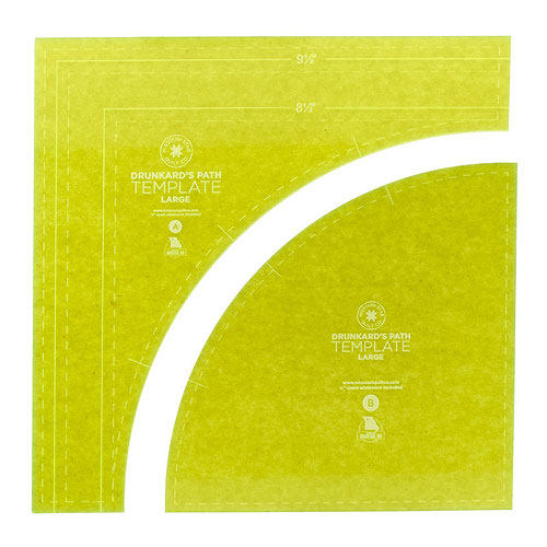 Missouri Star Drunkard's Path Template Set - Large Circle