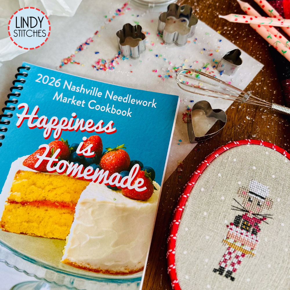 SALE 2026 Nashville Needlework Market Cookbook with 50 CHARTS INSIDE!