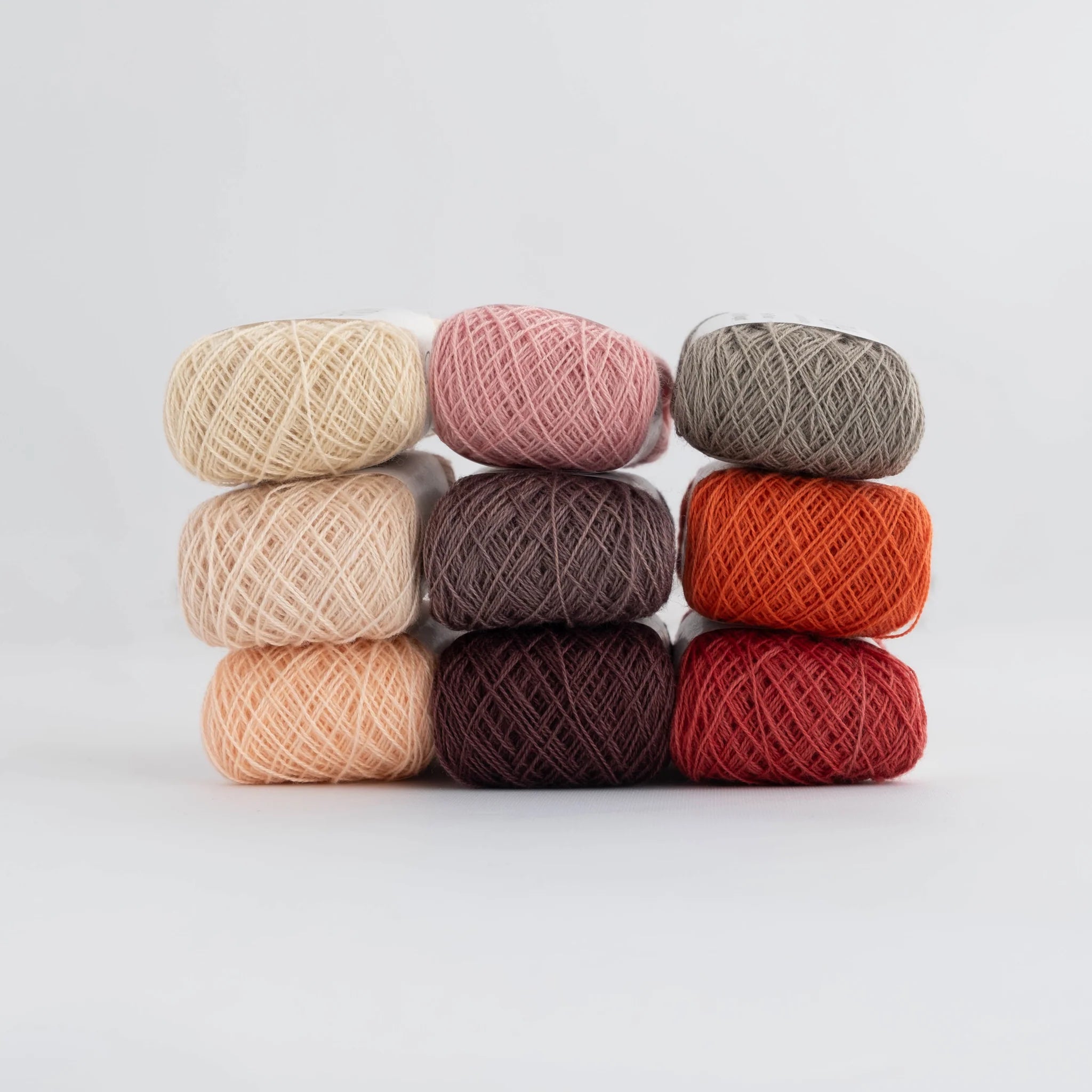 Nona Naturally Dyed Thread - "Roots" Colorway
