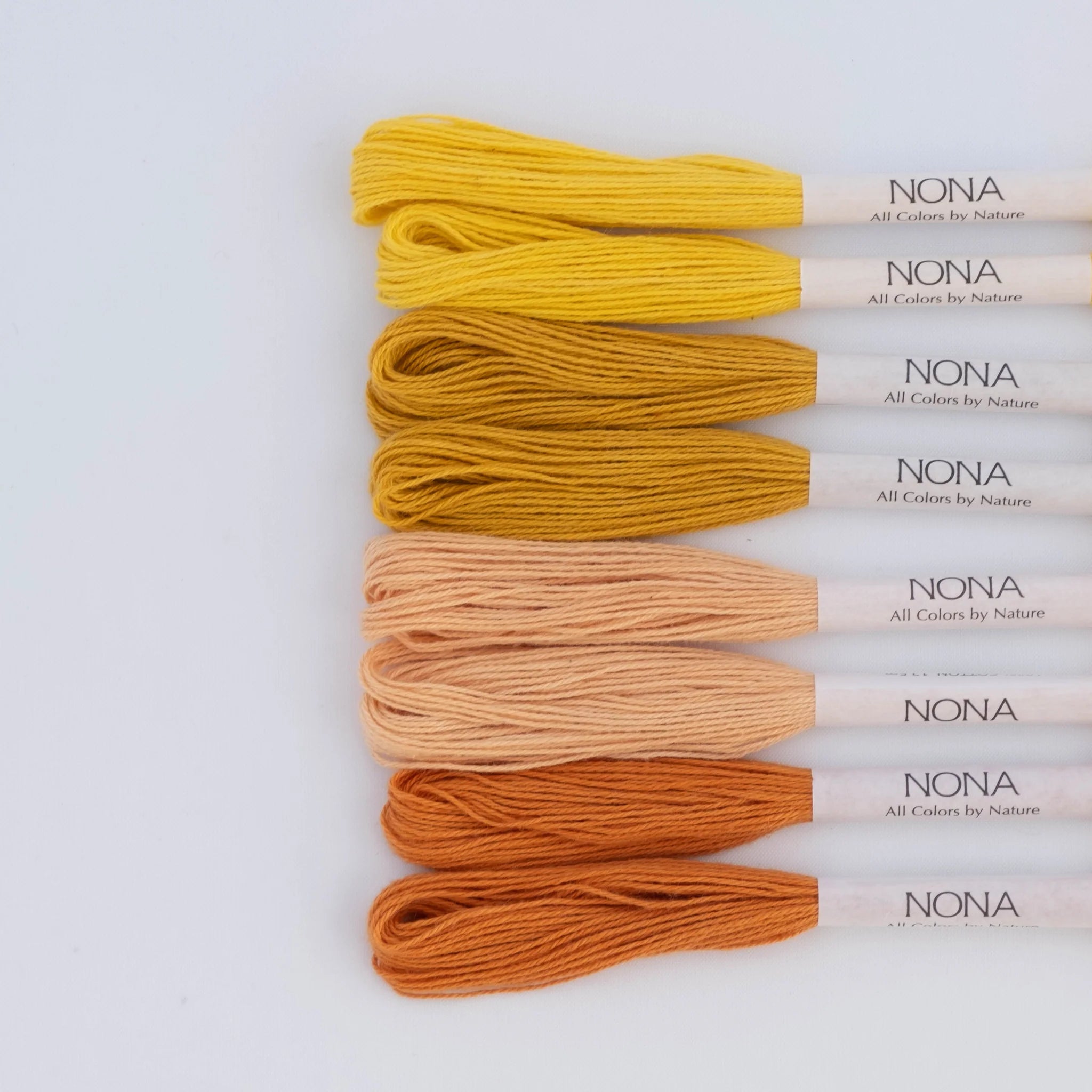 Nona Naturally Dyed Skeins - "Sunny" Colorway
