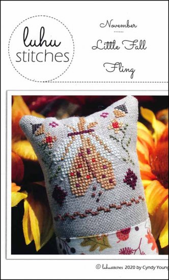 November Little Fall Fling Cross Stitch Pattern by Luhu Stitches
