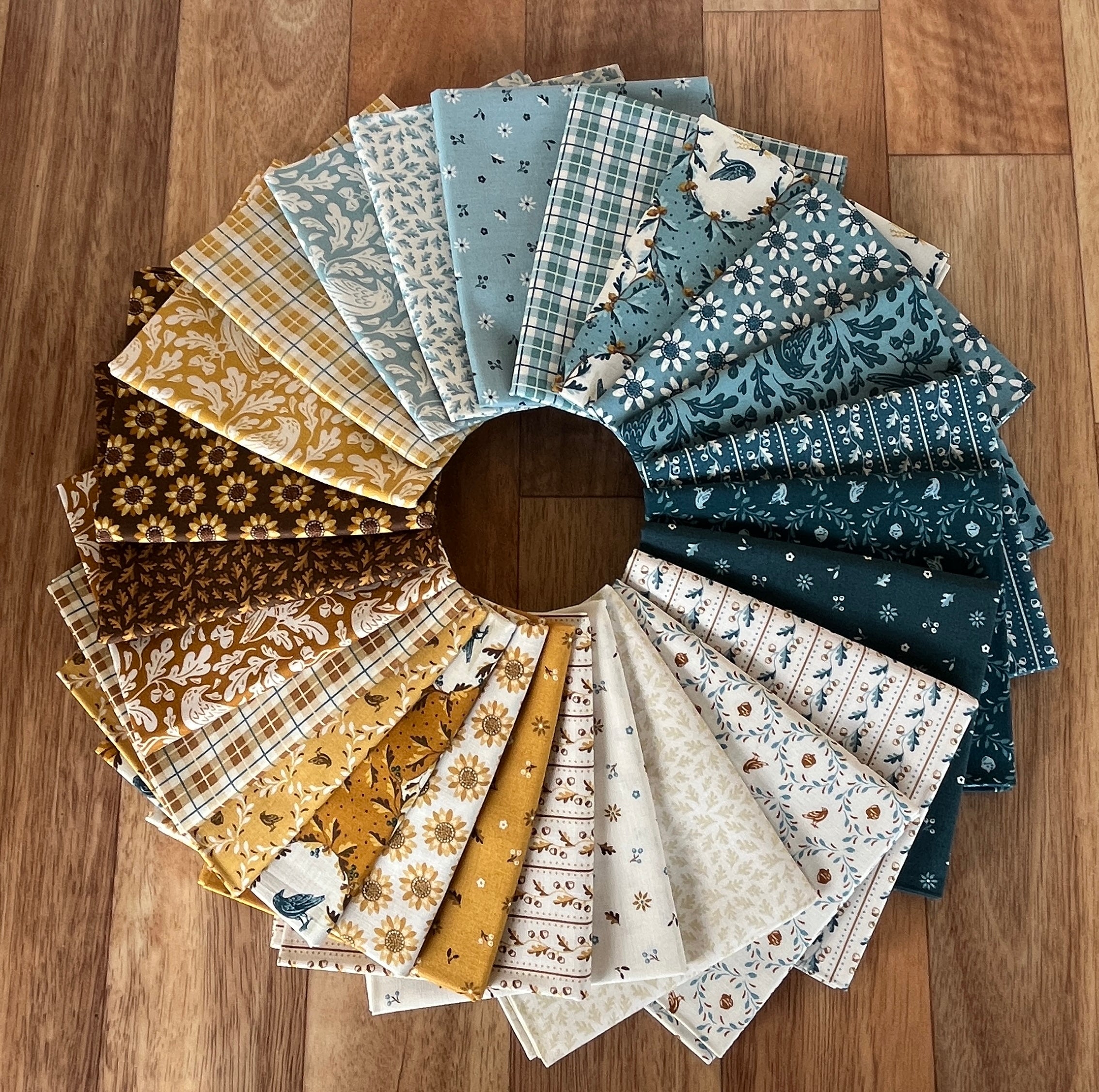 Oakleigh Fat Quarter Bundle by Judy Jarvi for Andover Fabrics