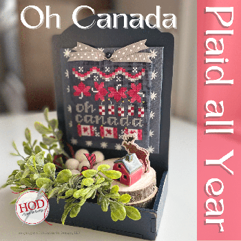 Oh Canada Cross Stitch Pattern by Hands On Design