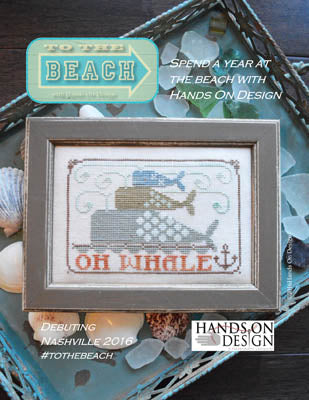 Oh Whale: To The Beach Series Pt 1 Cross Stitch Pattern by Hands On Design