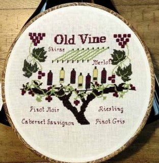 Old Vine Cross Stitch Pattern by Salty Stitcher Designs