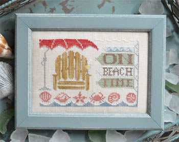 On Beach Time: To The Beach Series Pt 5 Cross Stitch Pattern by Hands On Design
